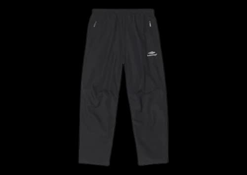 Balenciaga 3B Sports Icon Small Fit Tracksuit Pants Black/Grey Logo