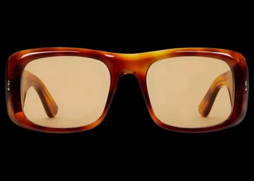 Gucci Rectangular Frame Sunglasses with Interlocking G Tortoiseshell (705303 J0740 2371)