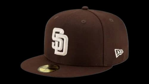 New Era San Diego Padres ALT Fitted Hat Brown/Beige