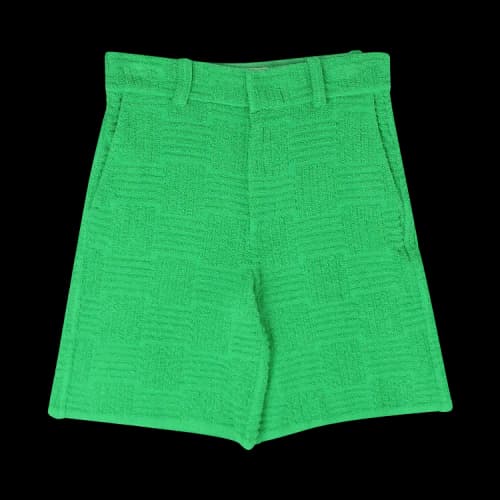 Bottega Veneta Jacquard Toweling Shorts 'Green'