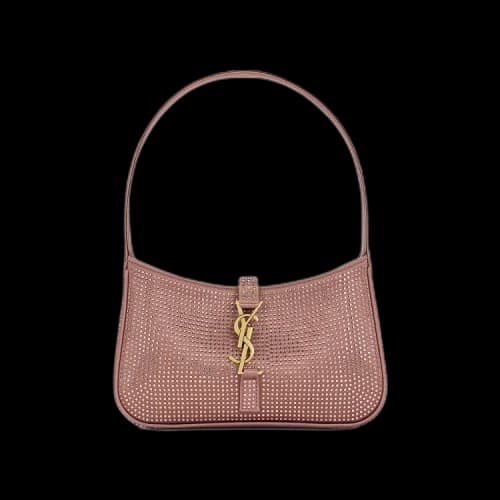 Saint Laurent Mini Le 5 a 7 Hobo Bag 'Elderberry'