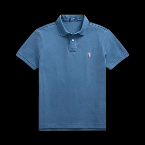 Polo Ralph Lauren Mesh Short-Sleeve Polo Shirt 'Clancy Blue'