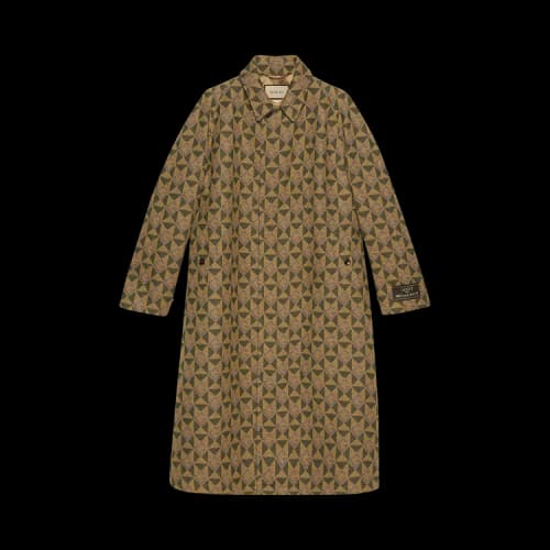 Gucci G Rhombi Coat 'Brown'