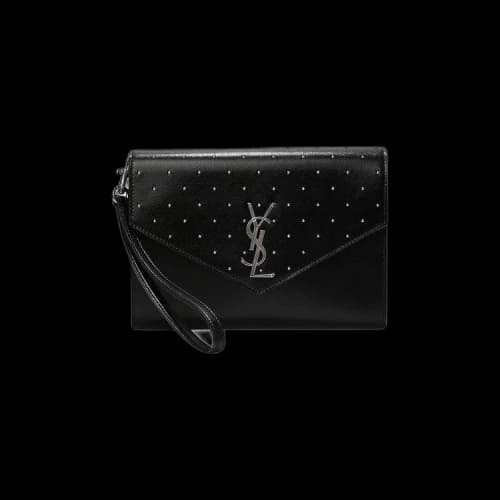 Saint Laurent Cassandre Flap Pouch 'Noir'
