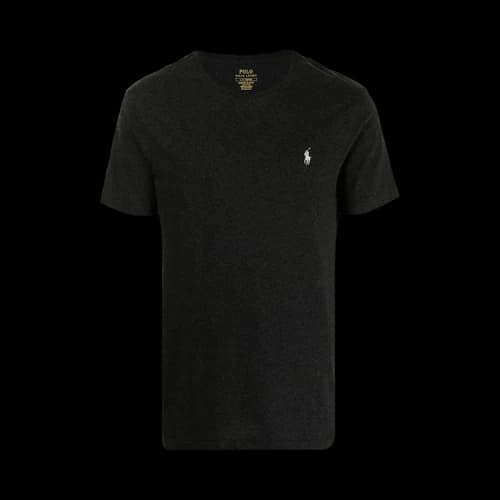 Polo Ralph Lauren Jersey Knit Crewneck T-Shirt 'Black Marl Heather'