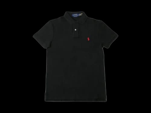 Polo Ralph Lauren Short-Sleeve Slim Fit Mesh Polo Polo Black