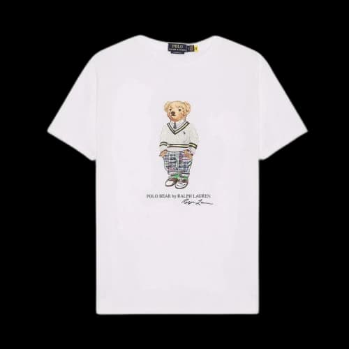 Polo Ralph Lauren Preppy Bear Graphic T-Shirt 'White'