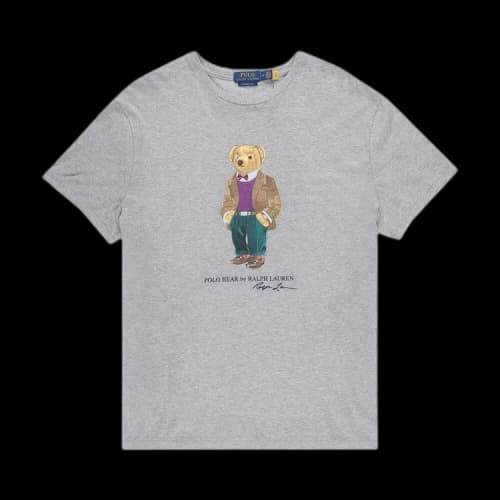 Polo Ralph Lauren Heritage Bear T-Shirt 'Andover Heather'