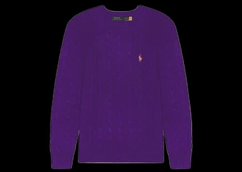 Polo Ralph Lauren Classic Wool Pullover Valor Purple