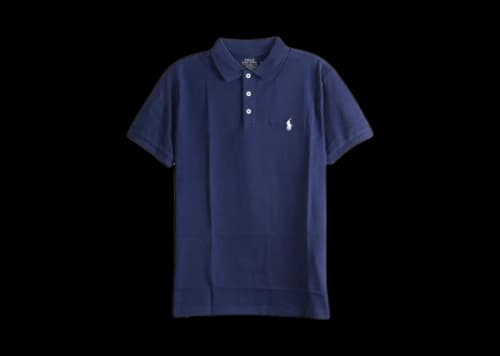 Polo Ralph Lauren Short Sleeve Stretch Mesh 3-Button Placket Polo Refined Navy