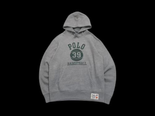 Polo Ralph Lauren Fleece LS Hoodie Dark Vintage Heather