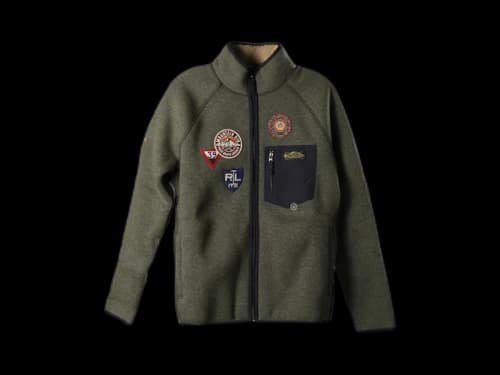 Polo Ralph Lauren Wool Blend Zip Jacket Alpine Heather
