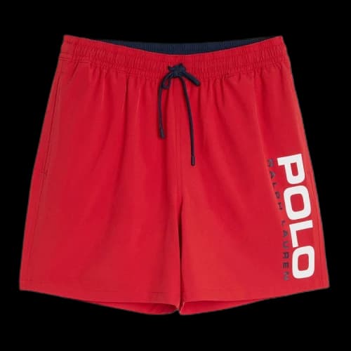 Polo Ralph Lauren Polo Graphic Traveler Swim Trunk 'Red'