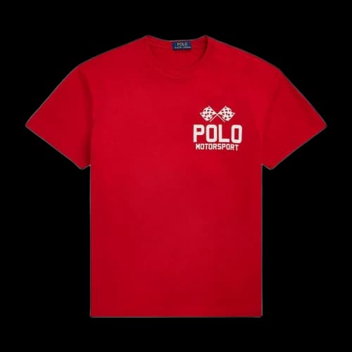 Polo Ralph Lauren Short-Sleeve Uneven Jersey T-Shirt 'Red'