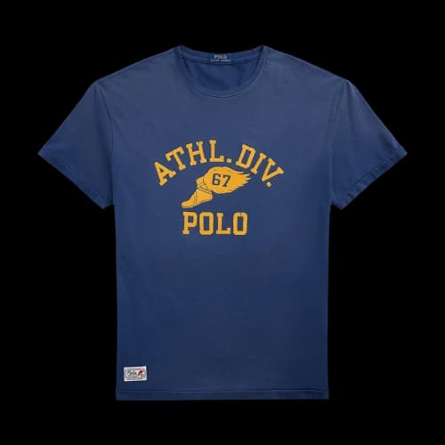 Polo Ralph Lauren Short-Sleeve Athletic Division Jersey T-Shirt 'Rustic Navy'