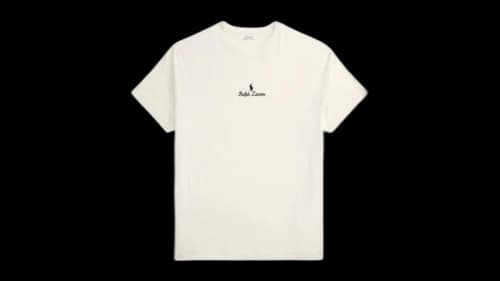 Polo Ralph Lauren Short-Sleeve Jersey Knit Script Graphic T-shirt Deckwash White