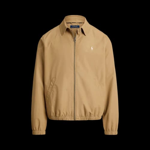 Polo Ralph Lauren Soft Fade Bayport Windbreaker Jacket 'Cafe Tan'