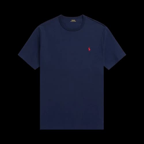 Polo Ralph Lauren Heavyweight Jersey Crewneck Short-Sleeve T-Shirt 'Newport Navy'