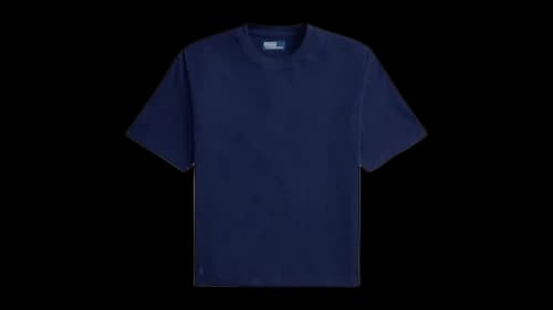 Polo Ralph Lauren Heavyweight Jersey Crewneck Short-Sleeve T-shirt Newport Navy