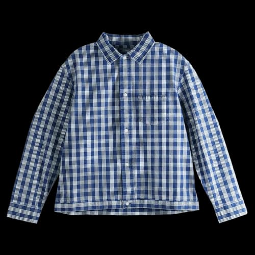 Polo Ralph Lauren Long-Sleeve Rustic Plainweave Hickam Workshirt 'Indigo Cream'