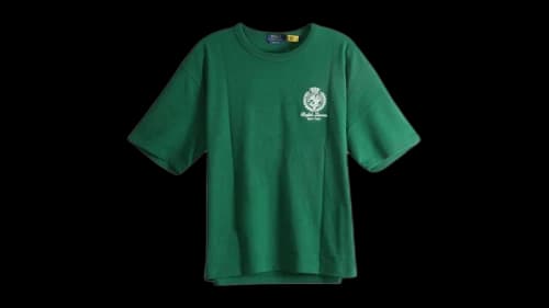 Polo Ralph Lauren Short-Sleeve Jersey Knit Tennis Graphic Relaxed Fit Tee New Forest