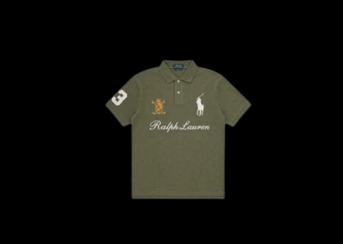 Polo Ralph Lauren Short-Sleeve Basic Mesh Ralph Lauren Script Embroidered Polo Cruise Olive