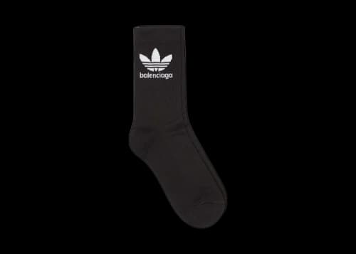 Balenciaga x adidas Womens Socks Black