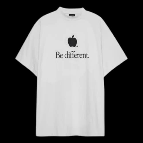 Balenciaga Be Different T-Shirt 'White Black'