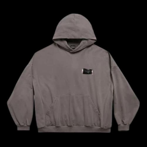 Balenciaga Gaffer Oversized Hoodie 'Grey'