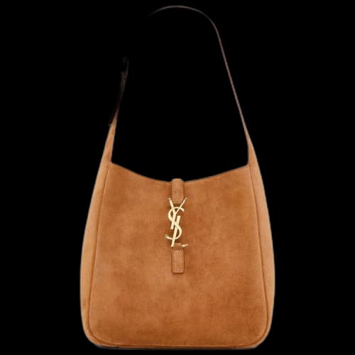 Saint Laurent Le 5 Á 7 Suede Shoulder Bag 'Snuff'