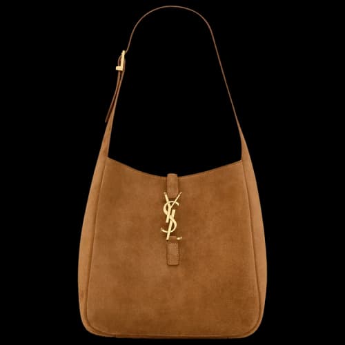 Saint Laurent Le 5 A 7 Supple Shoulder Bag 'Orange Caramel Cognac'