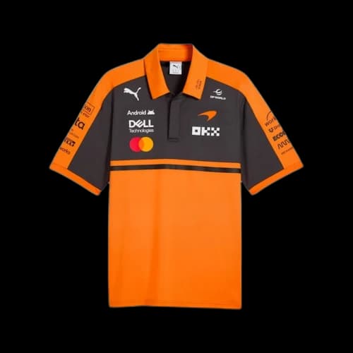 Puma Mclaren Racing Replica Polo Papaya