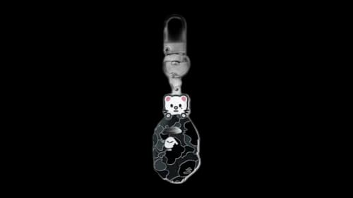 BAPE x Stray Kids Hyunjin Keychain Black