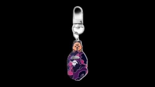 BAPE x Stray Kids Han Keychain Purple