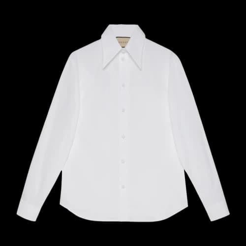 Gucci Poplin Shirt 'White'