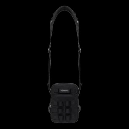 Balenciaga Army Crossbody Messenger Bag 'Black'