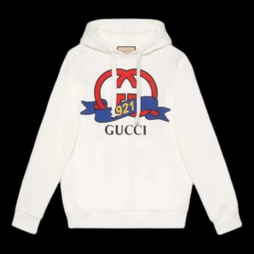 Gucci Interlocking G 1921 Print Sweatshirt 'White' (Women's)
