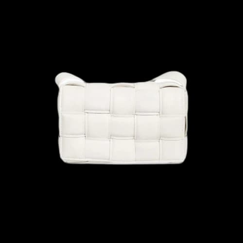 Bottega Veneta Small Padded Cassette 'White/Gold'
