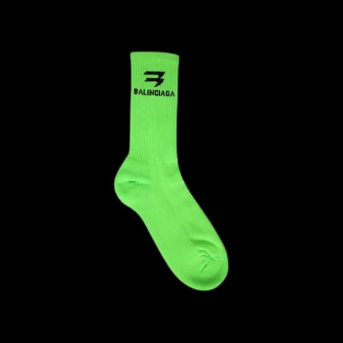 Balenciaga Sporty B Socks 'Yellow'