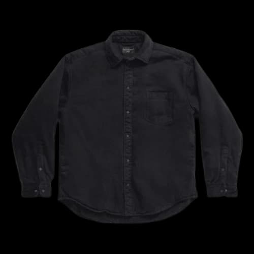 Balenciaga Padded Shirt Large Fit 'Black'