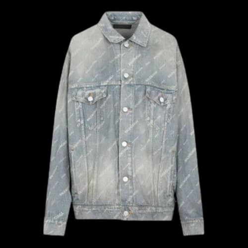 Balenciaga Denim Jacket Large Fit 'Light Japanese Indigo'