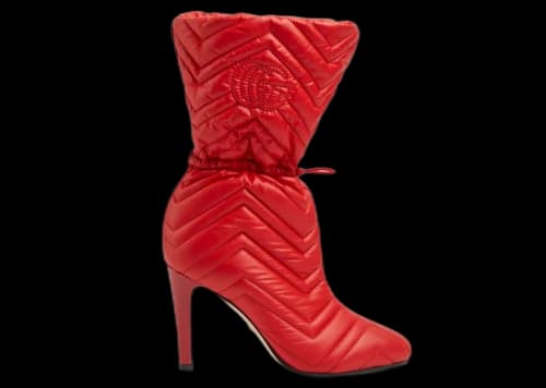 Gucci GG Matelasse (95mm) Boots Rot
