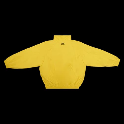 Balenciaga 3B Sports Icon Pull-Over Tracksuit Jacket 'Yellow'