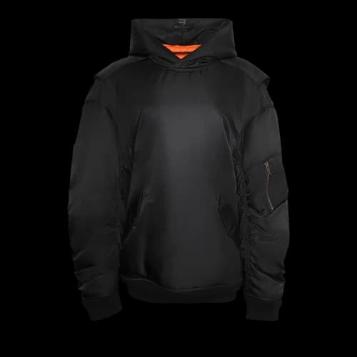 Balenciaga Sporty B Pull-Over Bomber 'Black'