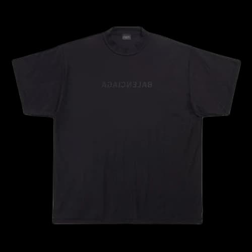 Balenciaga Mirror Cotton T-Shirt 'Black'