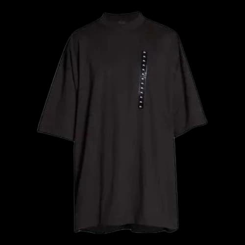 Balenciaga Size Sticker Oversized T-Shirt 'Black'