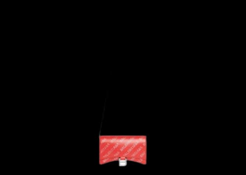 Balenciaga Hourglass Wallet On Chain And Rhinestones Red