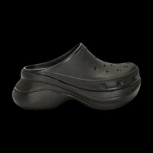 Balenciaga x Crocs Rubber Mules 'Black'