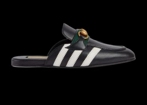 Gucci x Adidas Horsebit Slippers Black (Women's)