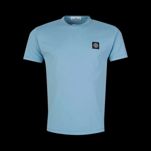 Stone Island Patch Logo T-Shirt 'Sky Blue'